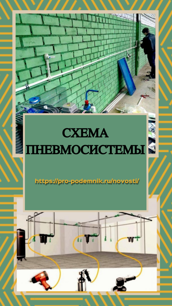 Схема пневмосистемы